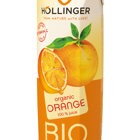 Höllinger Tetrapack Orangensaft 1l